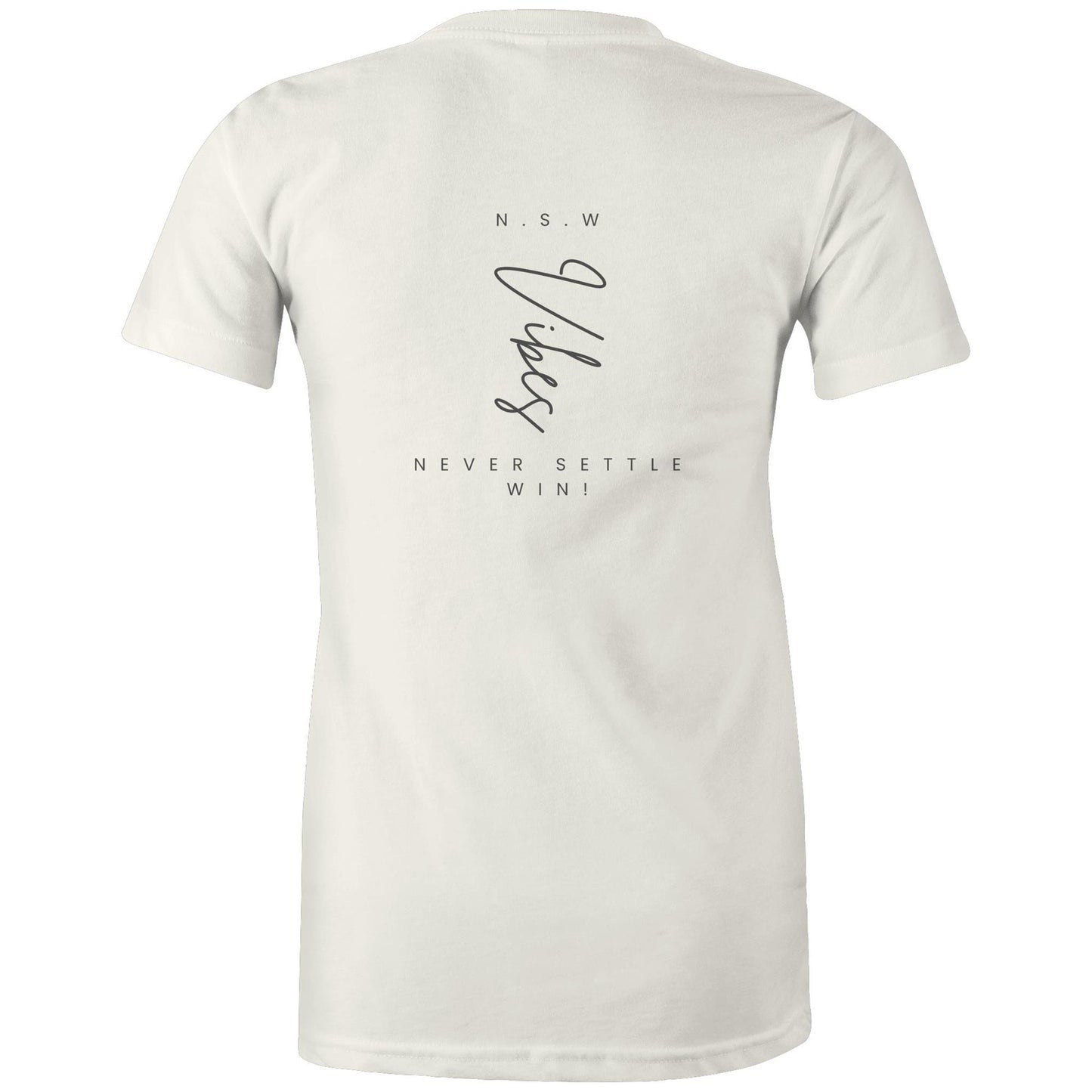 NSW Vibes - Never Settle Win - MC1-FCL Womens Maple T-Shirt - Vibes