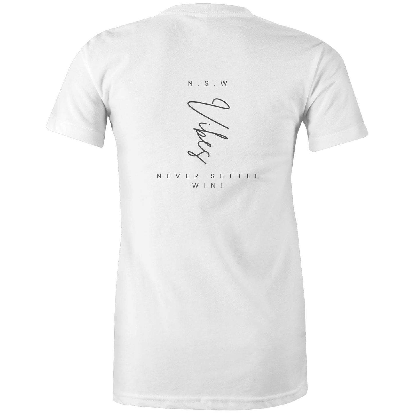 NSW Vibes - Never Settle Win - MC1-FCL Womens Maple T-Shirt - Vibes