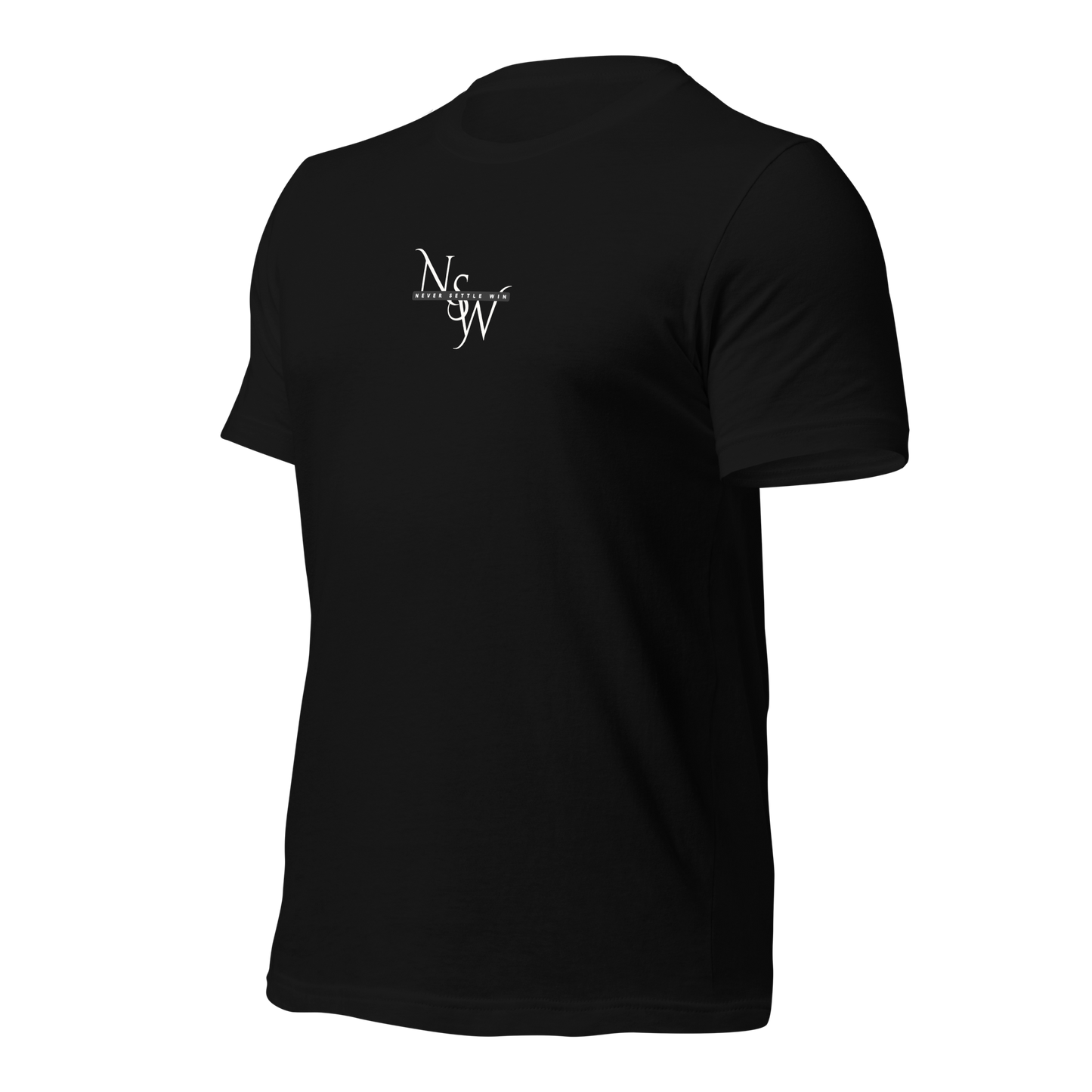 NSW Vibes - Never Settle Win - New South Wales - Mens T-Shirt - Plain Black